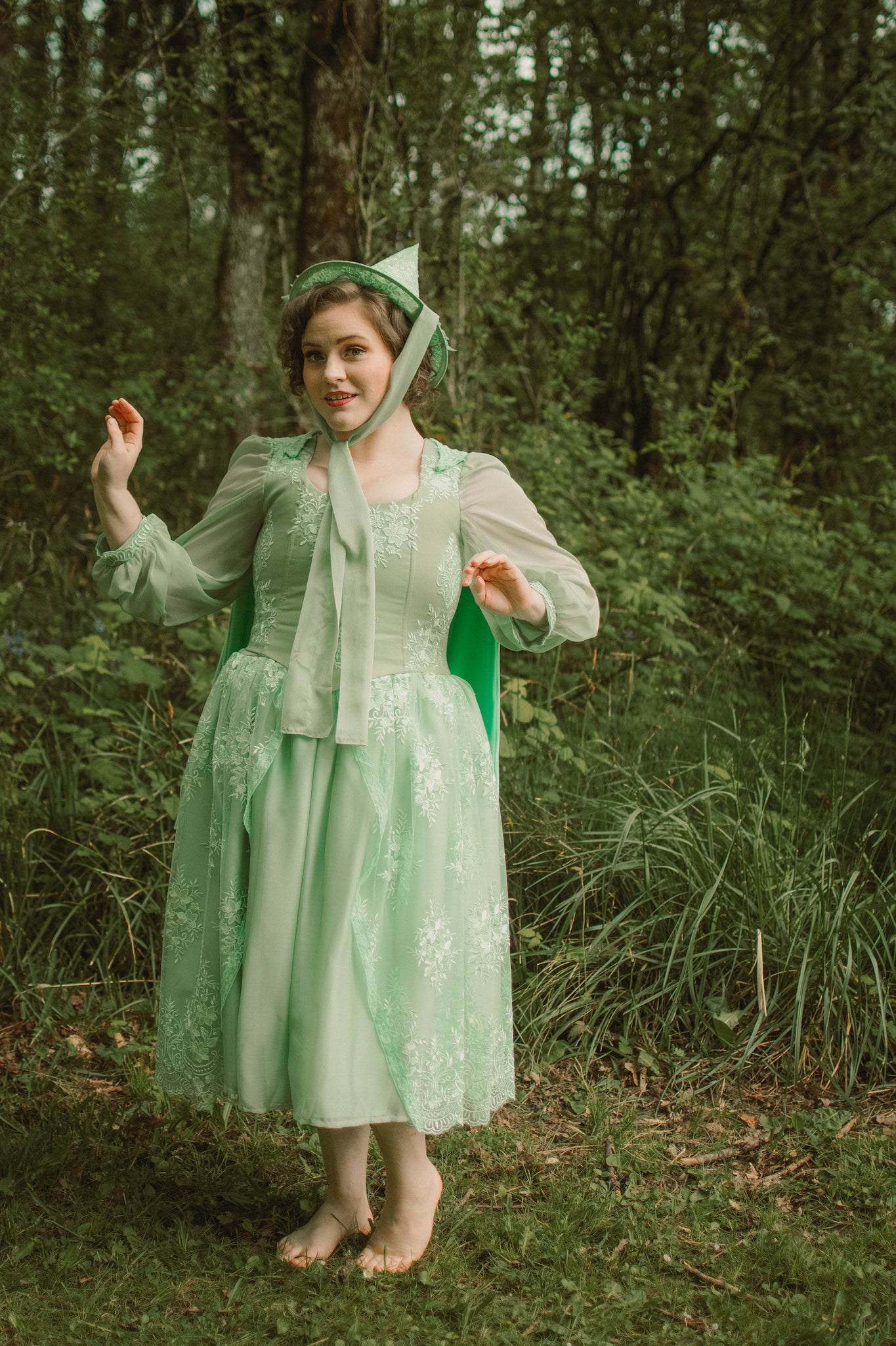 SAMPLE SALE Fauna Costume Green Fairy Cosplay Dress Female Adult MJcostume SAMPLE SALE Fauna Costume Green Fairy Cosplay Dress Female Adult MJcostume
