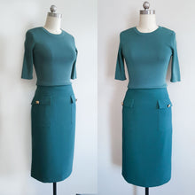 Load image into Gallery viewer, Knit top and skirt Ireland tour outfit Duchess of Sussex cosplay costume