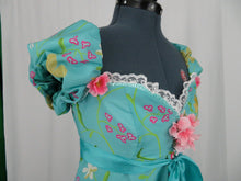 Load image into Gallery viewer, Custom Adult Giselle Inspired Curtain Dress Cosplay Costume from Enchanted