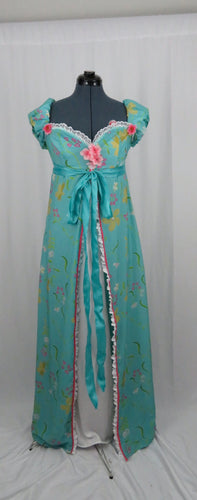 Custom Adult Giselle Inspired Curtain Dress Cosplay Costume from Enchanted