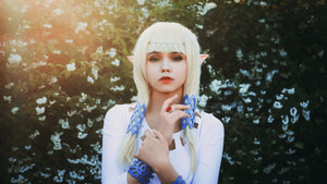 Goddess Hylia Cosplay Costume Legend of Zelda White Cosplay Dress Goddess Cosplay Female Cosplay Women Cosplay Geek Wedding Dress