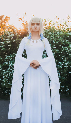 Goddess Hylia Cosplay Costume Legend of Zelda White Cosplay Dress Goddess Cosplay Female Cosplay Women Cosplay Geek Wedding Dress