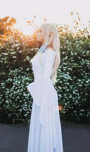 Goddess Hylia Cosplay Costume Legend of Zelda White Cosplay Dress Goddess Cosplay Female Cosplay Women Cosplay Geek Wedding Dress