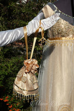Load image into Gallery viewer, Wedding anniversary Gold dress