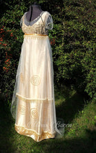 Load image into Gallery viewer, Wedding anniversary Gold dress