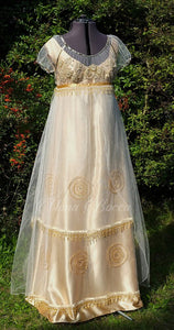 Wedding anniversary Gold dress