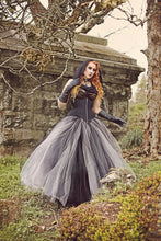 Load image into Gallery viewer, Dark Fairy Costume Custom to Order Gothic Tulle Wedding Skirt cosplay costume