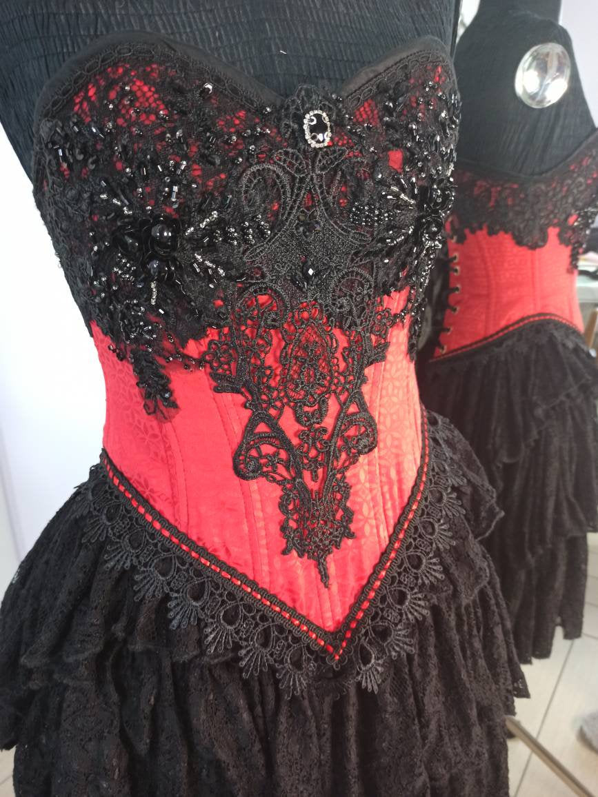 gothic corset dress Gothic Corset dress – MJcostume