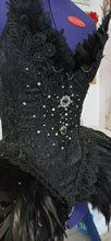 Load image into Gallery viewer, Gothic corset cosplay costume