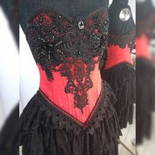 Load image into Gallery viewer, Gothic Corset dress