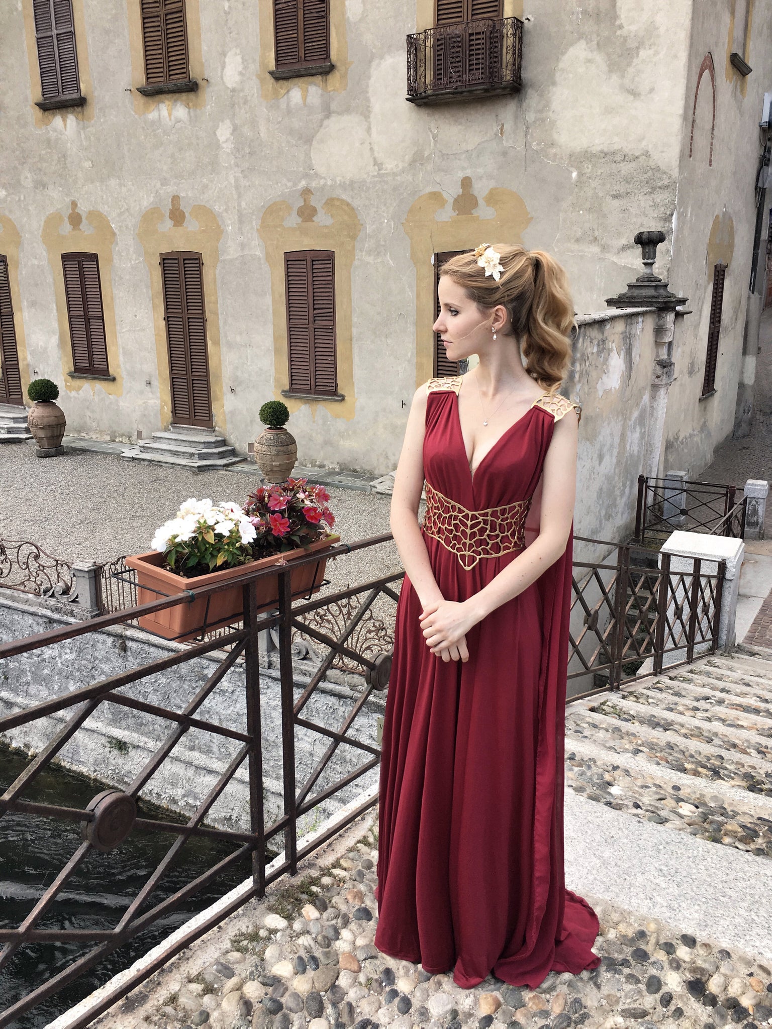 Grecian Gown Khaleesi Cosplay Game of Thrones Inspired Daenerys Dress MJcostume Grecian Gown Khaleesi Cosplay Game of Thrones Inspired Daenerys Dress MJcostume