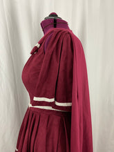 Load image into Gallery viewer, Greek Goddess Persephone inspired Dress and Cape Cosplay Costume