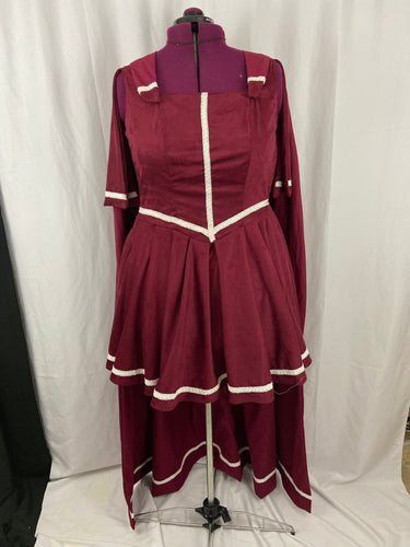 Greek Goddess Persephone inspired Dress and Cape Cosplay Costume