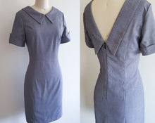Load image into Gallery viewer, Duchess of cambridge tailored  Grey sheath Kate Middleton grey pencil dress
