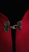 Load image into Gallery viewer, Medieval Renaissance Cloak Red Riding Hood cosplay costume