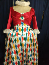 Load image into Gallery viewer, Harlequin / Commedia de l&#39;arte / carnival / pierrot / columbine / clown / Mardi Gras