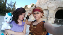Load image into Gallery viewer, Female Inspired Verison Hercules Dress Costume or Cosplay for Adult
