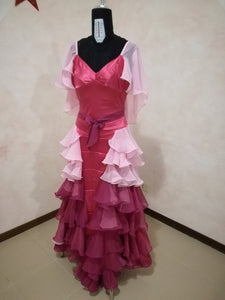 hermione granger in red dress Ombre Pink Plus Size A-Line Tiered Formal Celebrity Glamz WOMEN Source Type Hermione Granger Yule Stump Ball