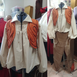 MADE TO ORDER Hoggle / Gogol outfit, Labyrinth, Cosplay, men Costume, Larp, renaissance costume set