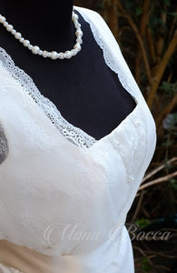Titanic vintage styled Ivory Edwardian styled wedding dress