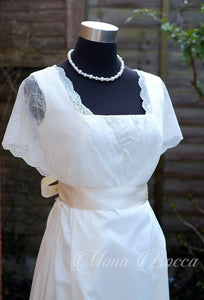 Titanic vintage styled Ivory Edwardian styled wedding dress
