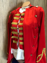 Load image into Gallery viewer, The greatest showman Jacket Costume Shirt leotard Halloween costume Cosplay Pageant Ringmaster costume girl kids adult ring master photoprop