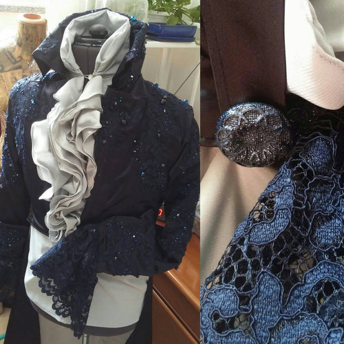 MADE TO ORDER Jareth The Goblin King ball blue jacket, David Bowie, Labyrinth, Cosplay, men Costume, Larp, renaissance costume set