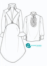 Load image into Gallery viewer, MADE TO ORDER Jareth The Goblin King ball blue jacket, David Bowie, Labyrinth, Cosplay, men Costume, Larp, renaissance costume set