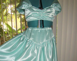 Jasmine Aladdin Princess Cosplay Costume for Teen/Women