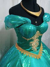 Load image into Gallery viewer, Costume Jasmine ball gown dress