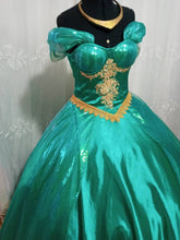 Load image into Gallery viewer, Costume Jasmine ball gown dress
