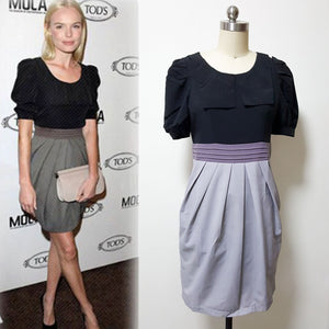 Pleated tulip workdress Party or Celebrity Dress