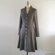 Load image into Gallery viewer, Herringbone wool Twill Duchess of Cambridge coat