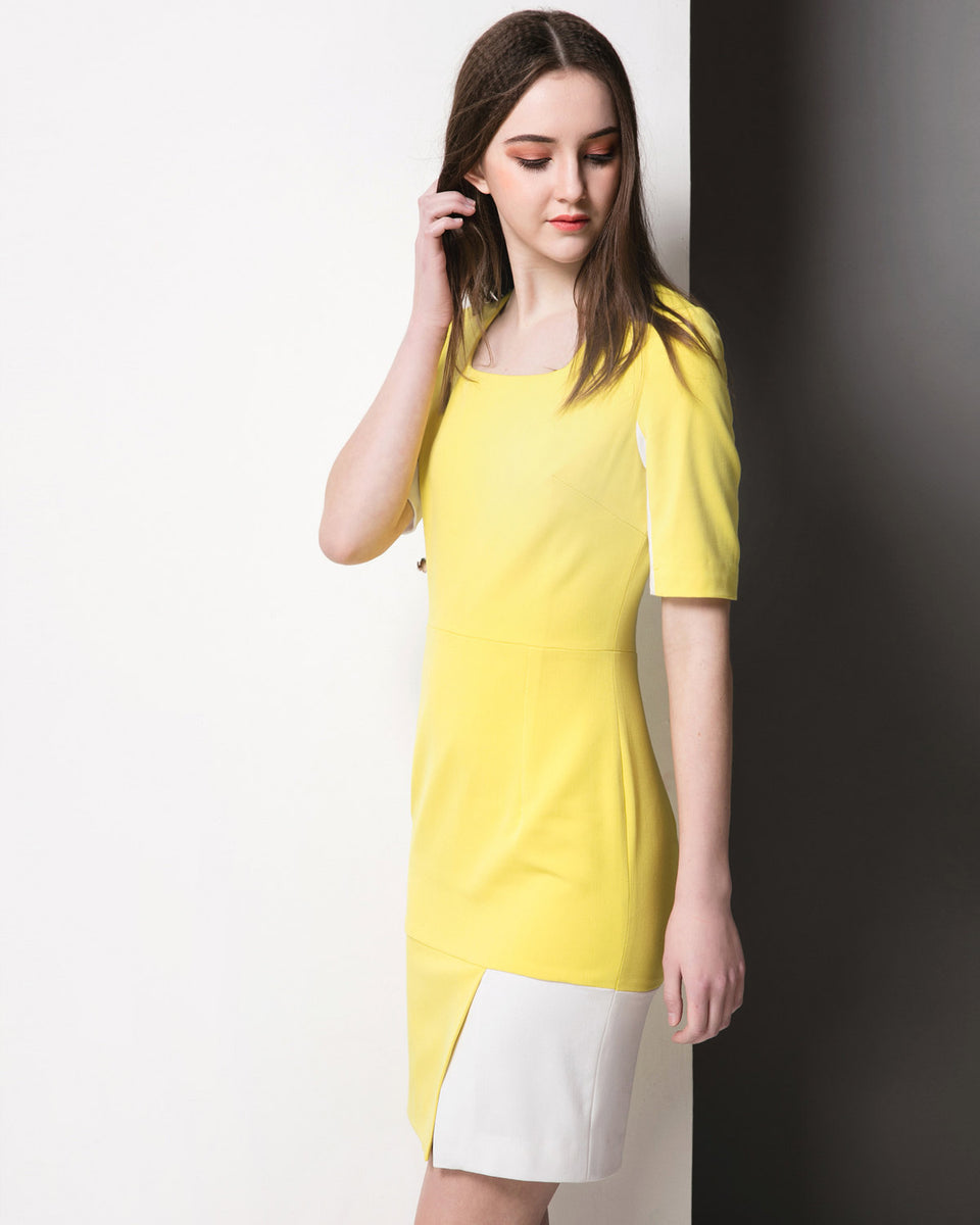 Magenta colorblock work shiftdress Kate Middleton dress – MJcostume