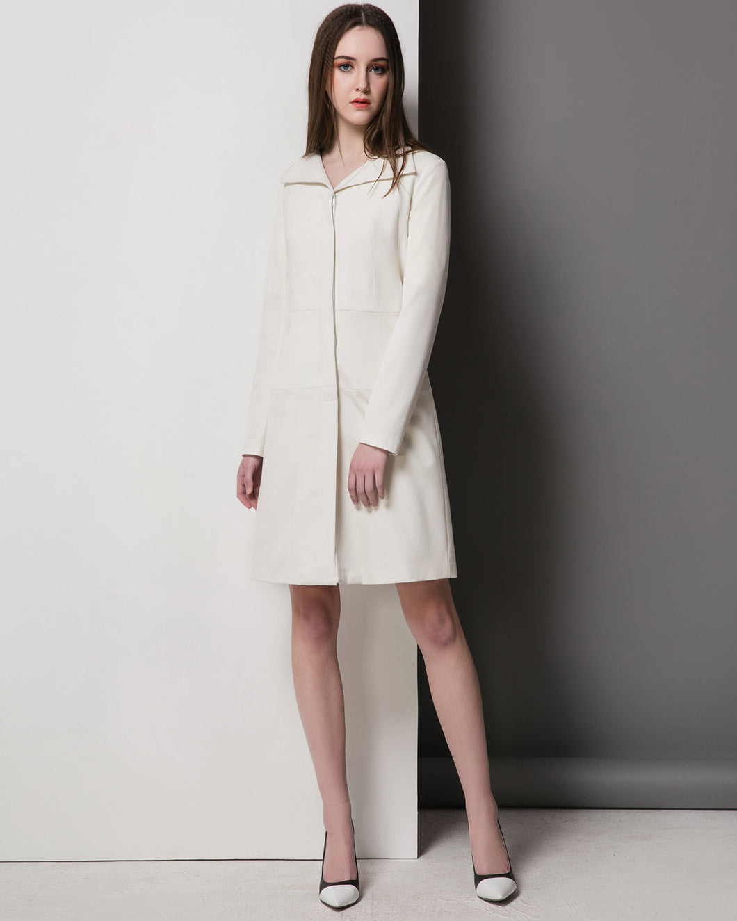 Regal Tailored dress ivory bridal Kate Middleton Christening dress MJcostume Regal Tailored dress ivory bridal Kate Middleton Christening dress MJcostume