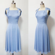 Load image into Gallery viewer, Duchess Cambridge wimbledon blue swing jordin light blue dress