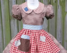 Load image into Gallery viewer, LITTLE ORPHAN ANNIE dance costume