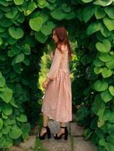 Load image into Gallery viewer, Long sleeve dress fashionable dress Polka dot dress Daily dress