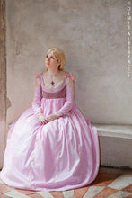 Load image into Gallery viewer, Lucrezia Borgia from the borgias renaissance pink dress