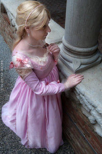 Lucrezia Borgia from the borgias renaissance pink dress