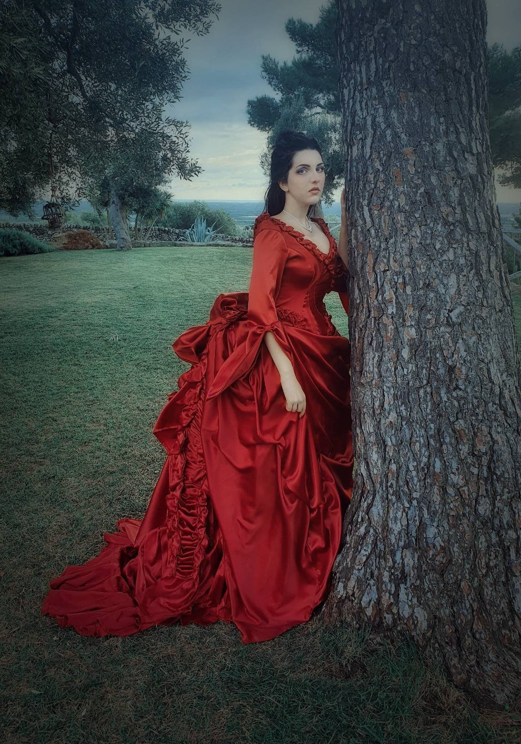 Bram Stoker Dracula Petticoat Aesthetic Delightful Romantic Tailor Victorian Ball Dress