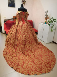 mary red dress reign Mary Stuart Reign GIF - Mary Stuart Reign