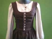 Load image into Gallery viewer, Maria&#39;s Brown &quot;DoReMi&quot; Dress from the Sound of Music