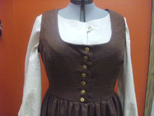 Load image into Gallery viewer, Maria&#39;s Brown &quot;DoReMi&quot; Dress from the Sound of Music