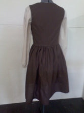 Load image into Gallery viewer, Maria&#39;s Brown &quot;DoReMi&quot; Dress from the Sound of Music