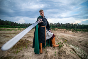 Medieval Knight Gambeson Middle Ages Coat Fantasy Viking Armor Padding Witcher Padded Armor Doublet
