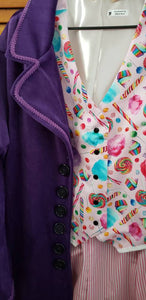 Willy Wonka cosplay costume