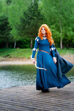 Load image into Gallery viewer, Merida Brave princess dress