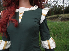 Load image into Gallery viewer, Merida Inspired Brave Cosplay Costume Dress Belt Sash for Girls