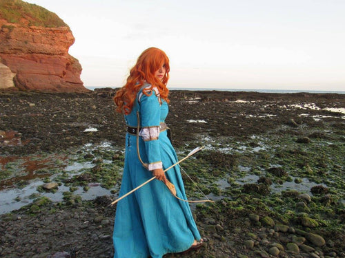 Merida Inspired Medevial Dress Cosplay or Costume Adult